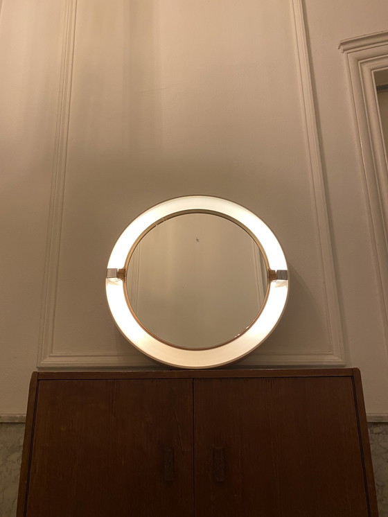 Image 1 of Allibert Space Age mirror with lamp