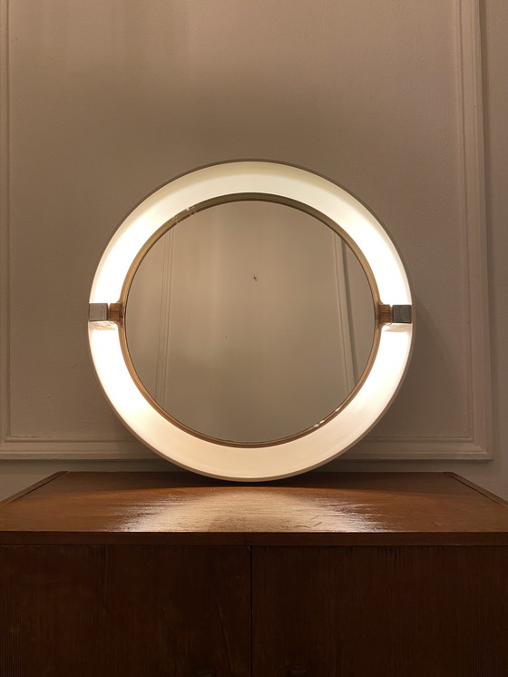 Image 1 of Allibert Space Age mirror with lamp