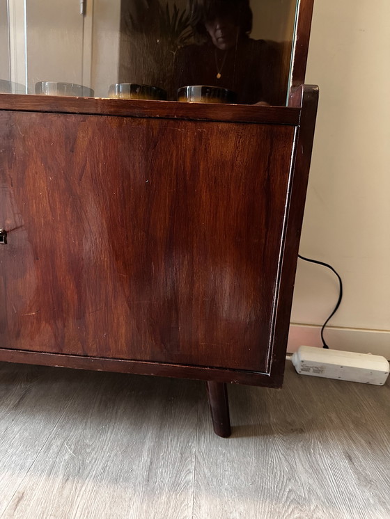 Image 1 of Midcentury Highboard Cabinet