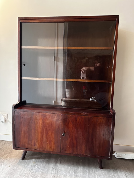 Image 1 of Midcentury Highboard Cabinet