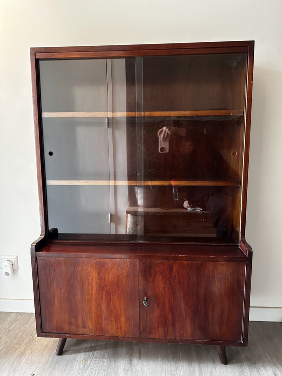 Image 1 of Midcentury Highboard Cabinet