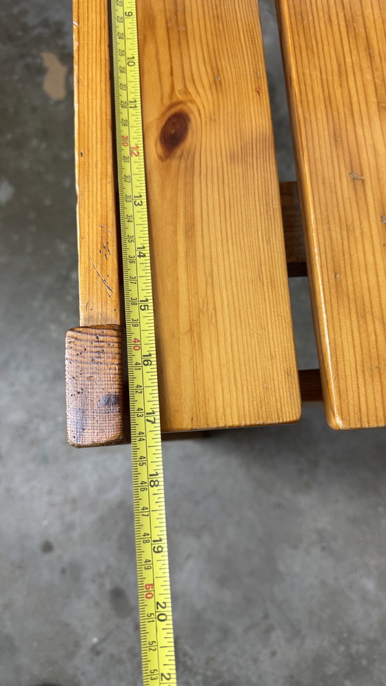 Image 1 of 4X Vintage Lacquered Pine Chair