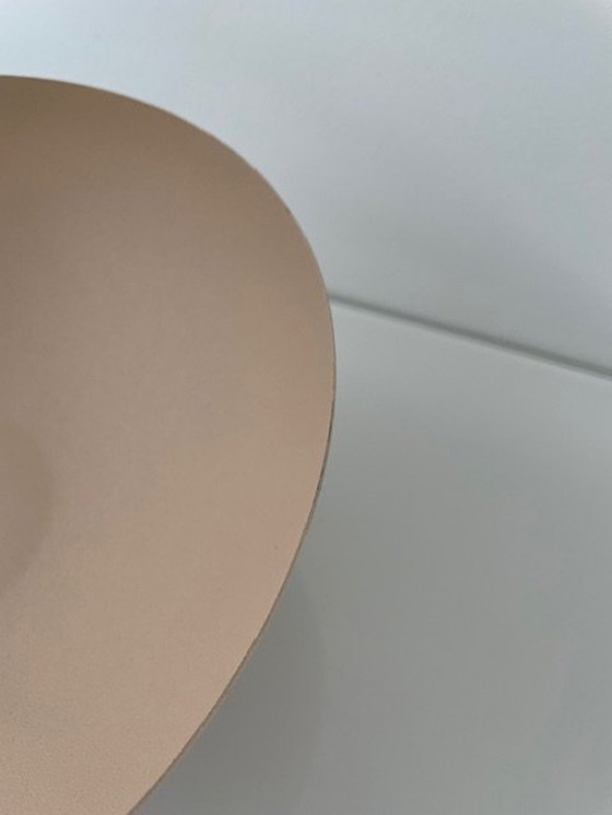 Image 1 of Modern Minimalist Bowl Pastel/Nude Matte Coated Metal