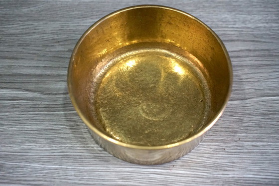 Image 1 of  Porte-parapluies Vintage Regency allemand doré, années 1970