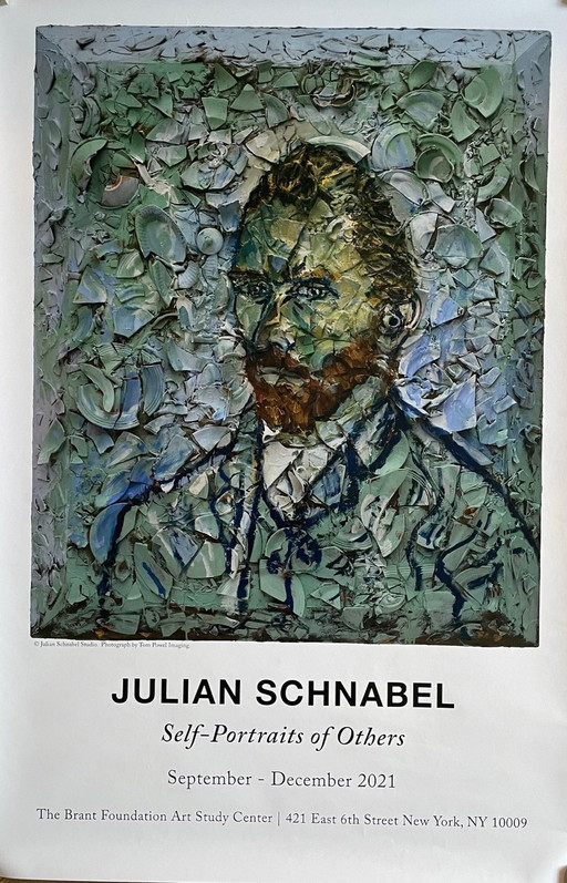 Julian Schabel, Self-Portraits Of Others (Van Gogh), Copyright Julian Schnabel Studio, 2021, Printed In Usa