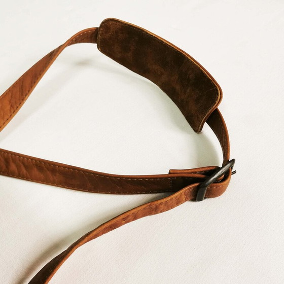 Image 1 of Borsa da viaggio vintage in pelle, Colombia anni '70