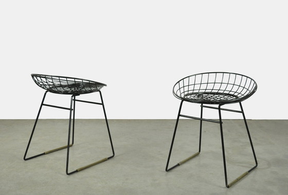 Image 1 of 2x Pastoe stools KM05 by Cees Braakman