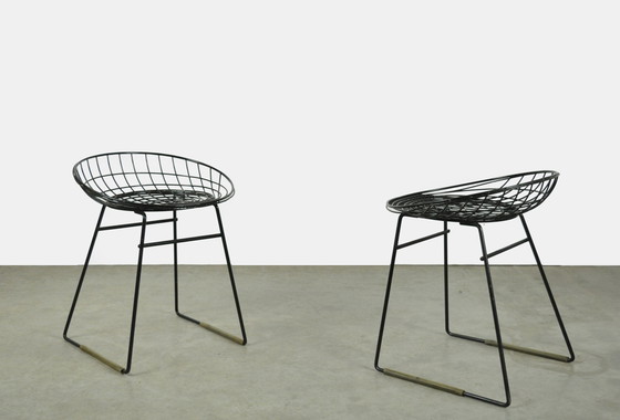 Image 1 of 2x Pastoe stools KM05 by Cees Braakman