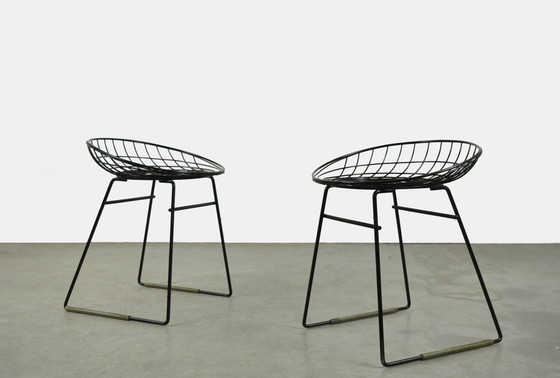 Image 1 of 2x Pastoe stools KM05 by Cees Braakman