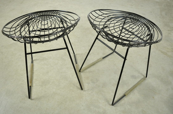 Image 1 of 2x Pastoe stools KM05 by Cees Braakman