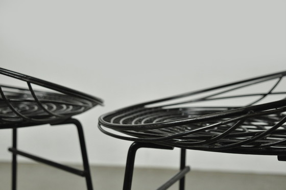 Image 1 of 2x Pastoe stools KM05 by Cees Braakman