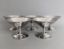 5X Set Of Wmf Bauhaus/Modernist Design Chalice 1960'S Germany