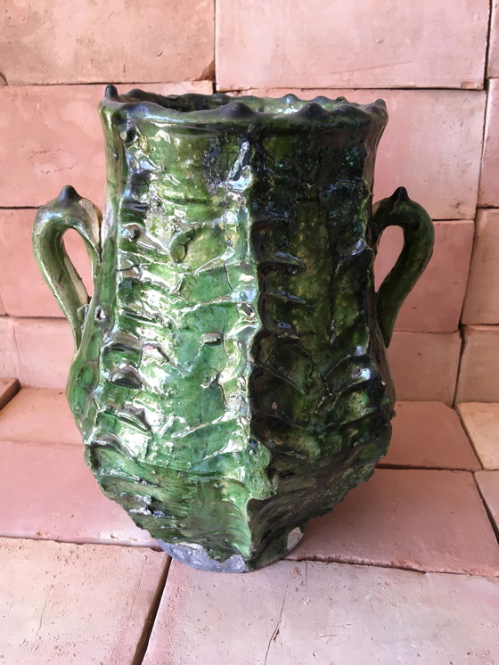 Image 1 of Tamegroute Glazed Earthenware Pottery