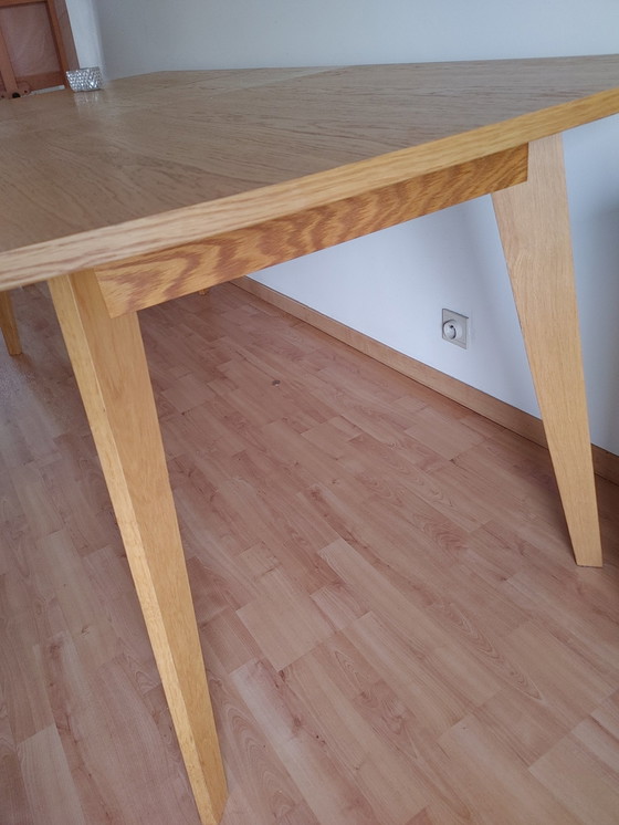 Image 1 of Oak Dining Table, Extendable