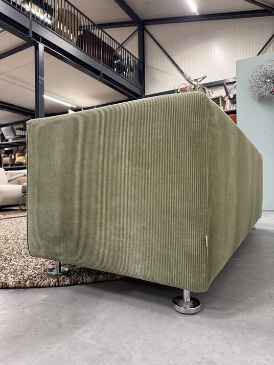 Image 1 of Gelderland 4800 Sofa 2.5 Seater Xl Rib Fabric Green