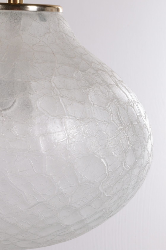 Image 1 of Doria Leuchten very rare glass pendant lamp, 1960, Germany