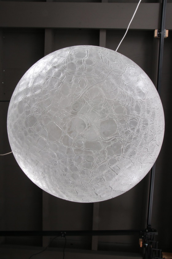 Image 1 of Doria Leuchten very rare glass pendant lamp, 1960, Germany