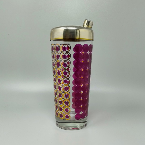 Image 1 of 1960s Gorgeous American Cocktail Shaker. Made in U.S.A.