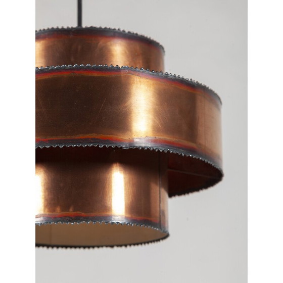 Image 1 of Vintage brass pendant lamp by Svend Aage Holm Sørensen for Holm Sørensen and Co, Denmark 1960
