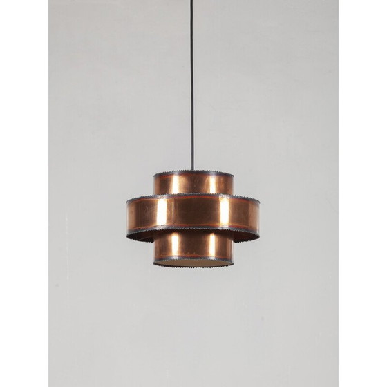 Image 1 of Vintage brass pendant lamp by Svend Aage Holm Sørensen for Holm Sørensen and Co, Denmark 1960