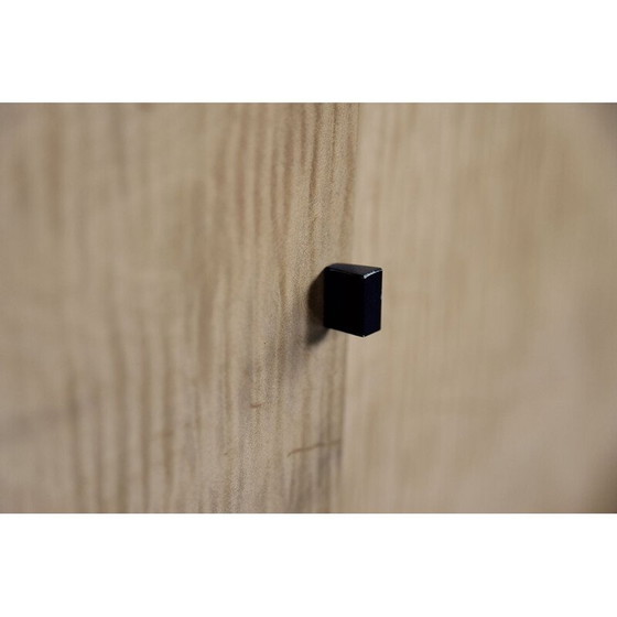 Image 1 of Credenza vintage scandinava in acero nero, 1960