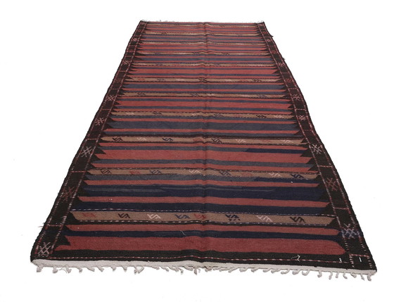 Image 1 of Original Modern Style Kelim Deco Design 370 X 160 Cm Top Condition