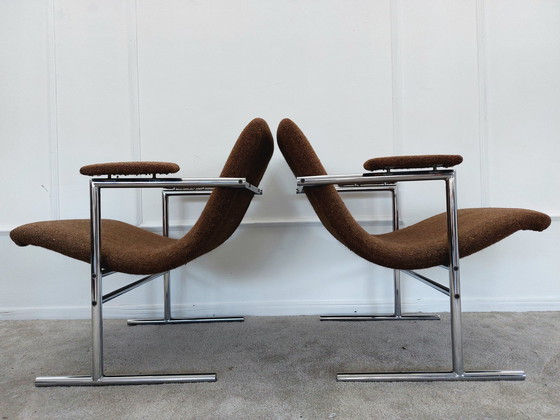 Image 1 of Pair Of Oslo Armchairs By Rudi Verelst For Novalux