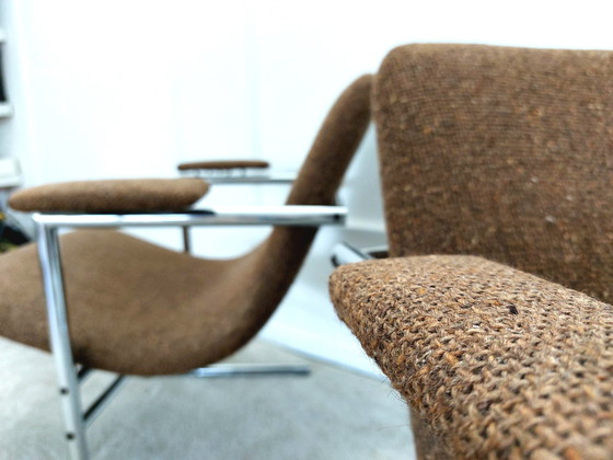 Image 1 of Pair Of Oslo Armchairs By Rudi Verelst For Novalux