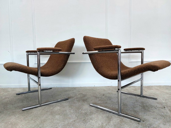 Image 1 of Pair Of Oslo Armchairs By Rudi Verelst For Novalux