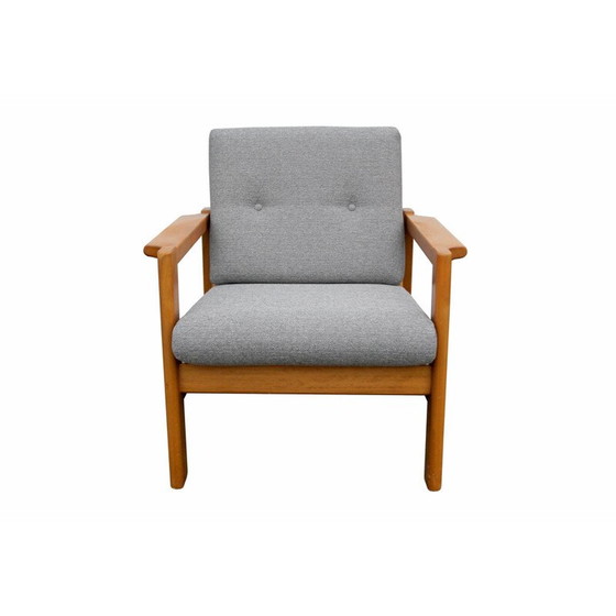 Image 1 of Vintage armchair in lightgrey, 1970s