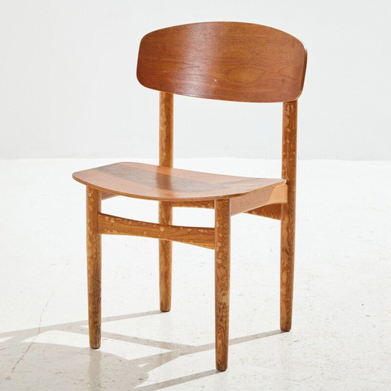 Set da pranzo vintage in teak di Borge Mogensen per Soborg, Danimarca 1950 – Soborg Mobelfabrik, Wood (photo 8 of 13)