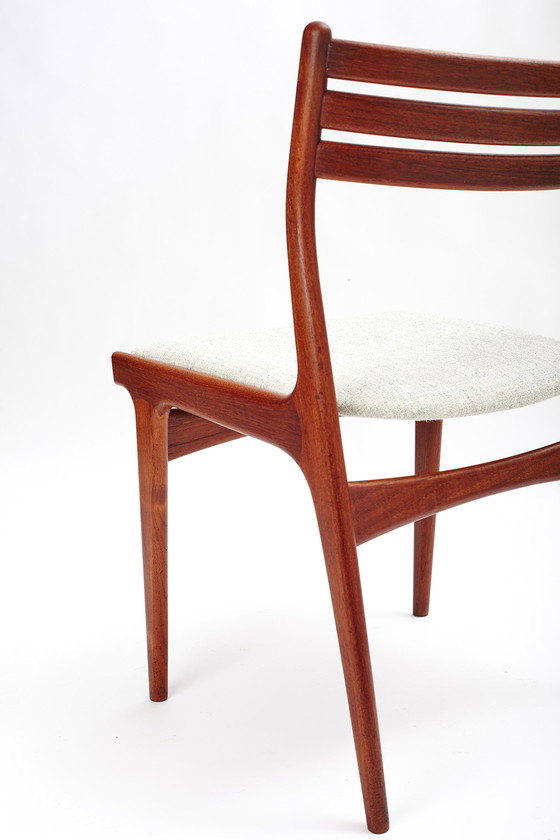 Image 1 of 4x Uldum Møbelfabrik Model U20 Dining Chairs