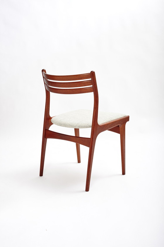 Image 1 of 4x Uldum Møbelfabrik Model U20 Dining Chairs