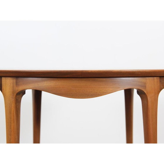 Image 1 of Scandinavian vintage walnut coffee table by Ole Wanscher for Andreas Jeppe Iversen, 1950