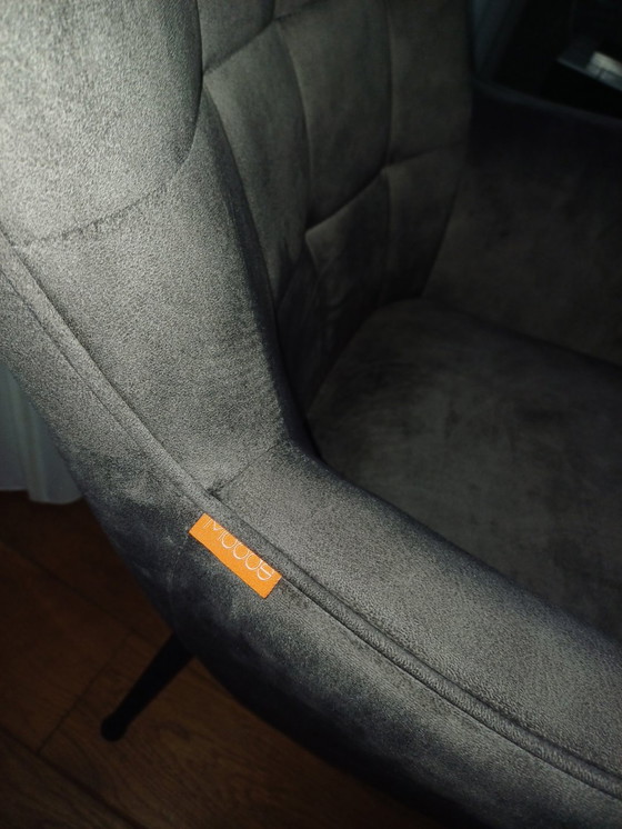 Image 1 of Armchair With Hocker