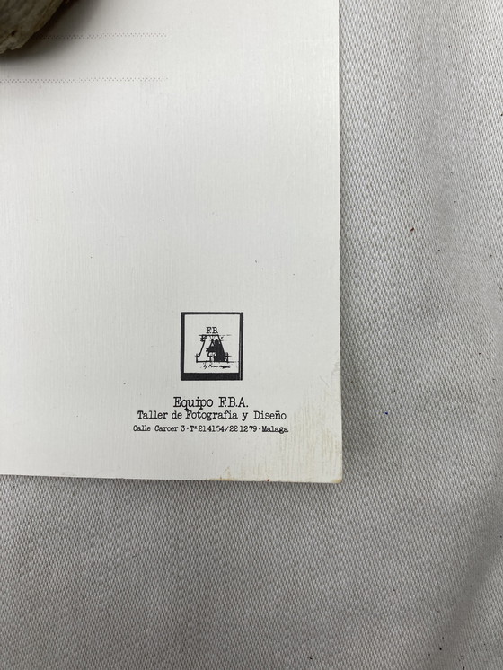 Image 1 of 2 Poster d'epoca, mostra, omaggio a Pablo Picasso