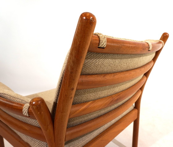 Image 1 of Silkeborg Genius teak armchair by Illum Wikkelso