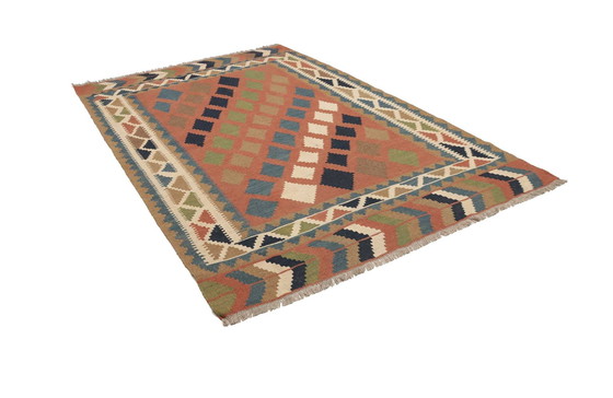 Image 1 of Kilim Fars Qashqai -Hand-woven-Unused 246 X 160 Cm No. 448956