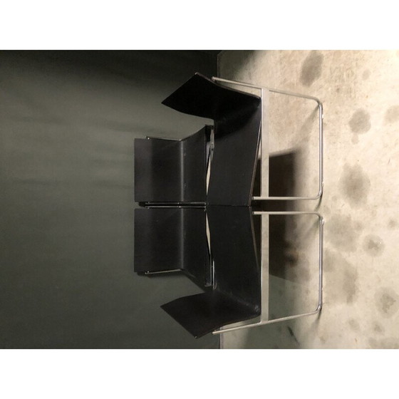 Image 1 of Vintage minimalist bentwood dining chairs, 1980