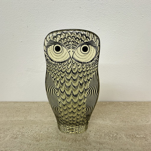 Abraham Palatnik Op Art lucite owl , Brazil 1970s