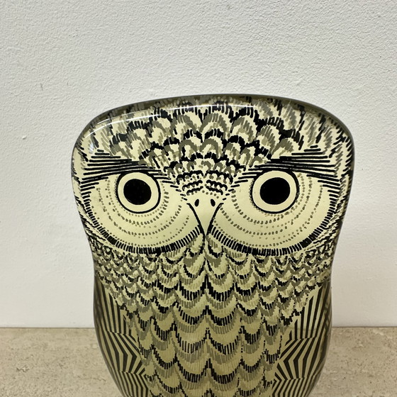 Image 1 of Abraham Palatnik Op Art lucite owl , Brazil 1970s