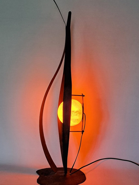 Image 1 of 80S Brutalist Floor Lamp