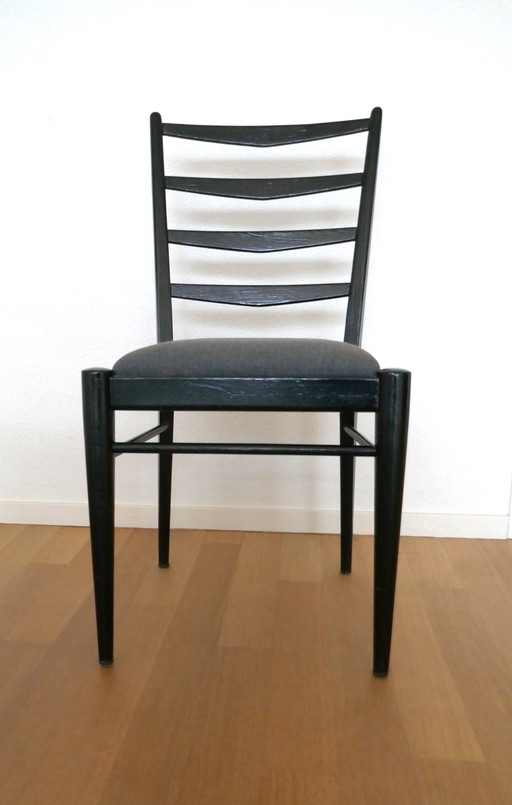 6X Pastoe Dining Chairs Cees Braakman