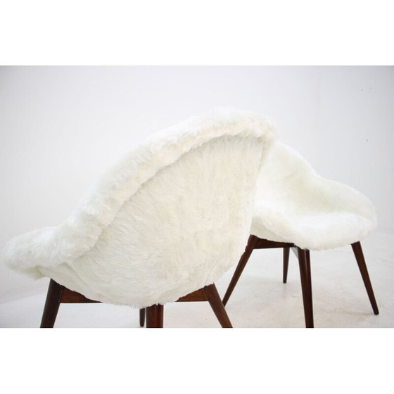 Image 1 of Pair of 2 vintage dining chairs by Miroslav Navratil ,1960
