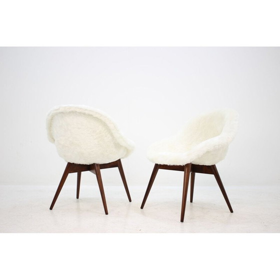 Image 1 of Pair of 2 vintage dining chairs by Miroslav Navratil ,1960