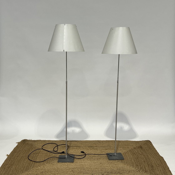 Image 1 of 2x Luceplan Costanza Floor lamps