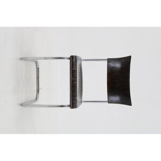 Image 1 of Vintage Bauhaus tubular armchair by Robert Slezak , Czechoslovakia 1930s