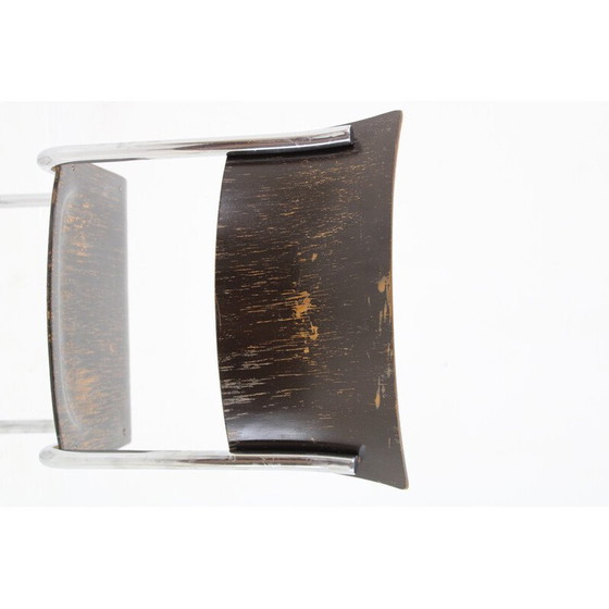 Image 1 of Vintage Bauhaus tubular armchair by Robert Slezak , Czechoslovakia 1930s