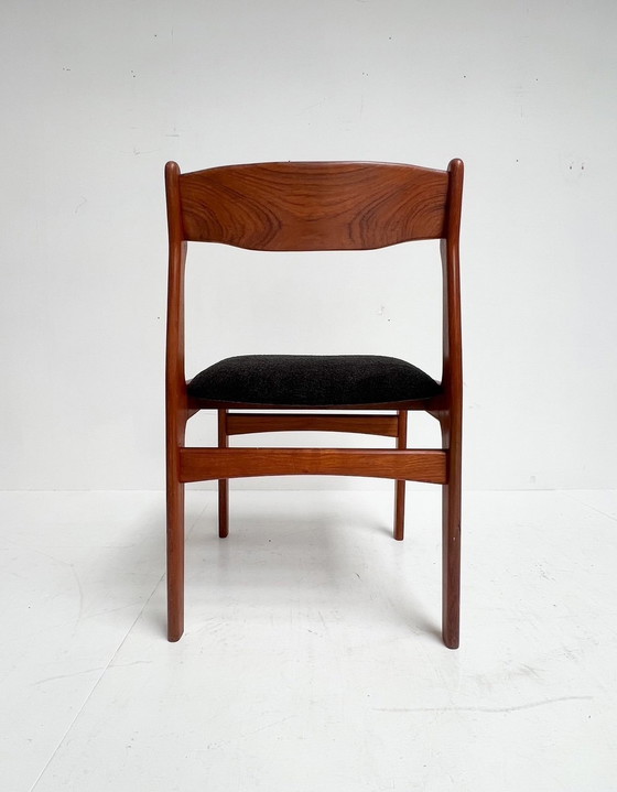 Image 1 of Re-upholstered Set of 6 Design Chairs by Burchardt Nielsen, 1960's