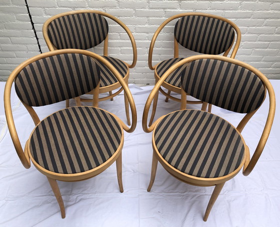 Image 1 of 4x Thonet 210 P Chairs